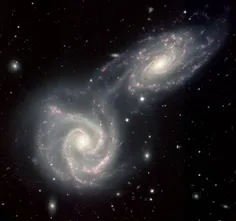 اینده ی کهکشان راه شیری (برخورد یک کهکشان به کهکشان راه ش
