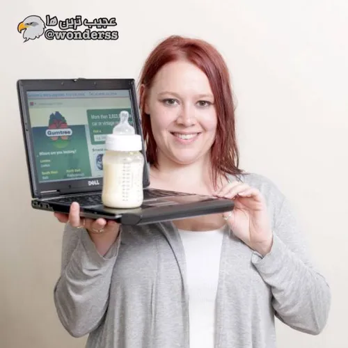 یک مادر جوان اهل بریتانیای با فروش شیر خود به صورت آنلاین