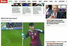 🔸  پخش زنده فوتبال ایران و چین در لندن به خاطر بیرانوند