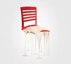 صندلی هایی به شکل#خوراکی