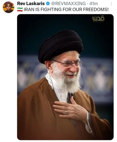 🔸 ایران برای آزادی ما می جنگد