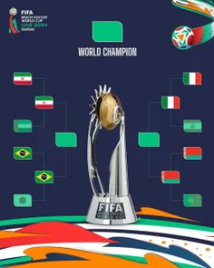 نمودار مرحله حذفی جام جهانی فوتبال ساحلی