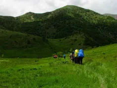 مسیر پیاده روی  جنگل ابر