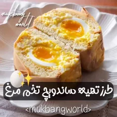 ساندویچ تخم مرغ🍳