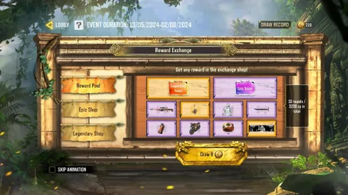 آفر جدید Reward Exchange به بازی اضافه شد.
