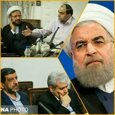 نوع مواجهه روحانی بعنوان رئیس جمهور با #ضرغامی و #رحیم_پو