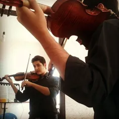I lovely playing violin