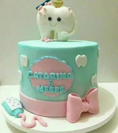 #کیک های #بامزه برای جشن اولین دندان کودک دلبندتان