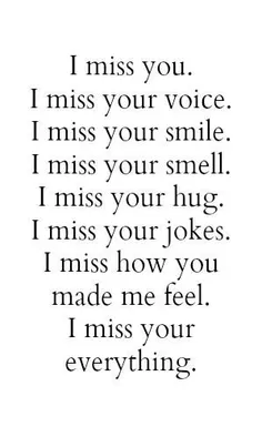 I MISS YOU💔 💔