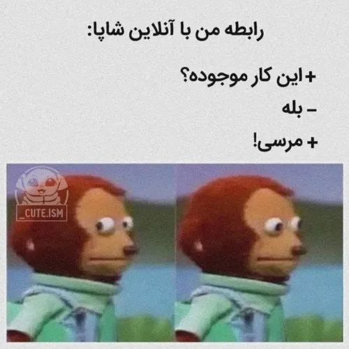 رابطم با انلاین شاپا: