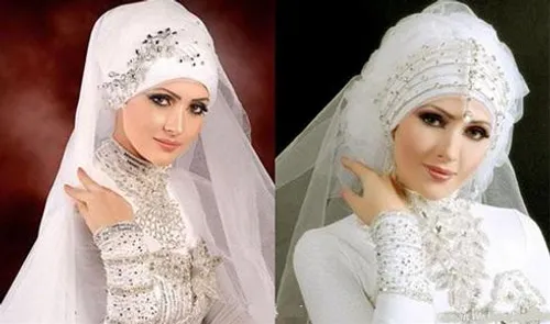 سلام دوستان کسی تصویر لباس عروس اسلامی باحجاب داره بزاره