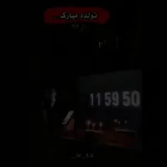 اینم واس کسی ک امروز تولدشه  :)🖤