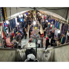 The #clothes #market at the underpass passage in #Tajrish