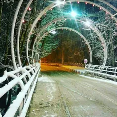 ی روز برفی در باغبادران