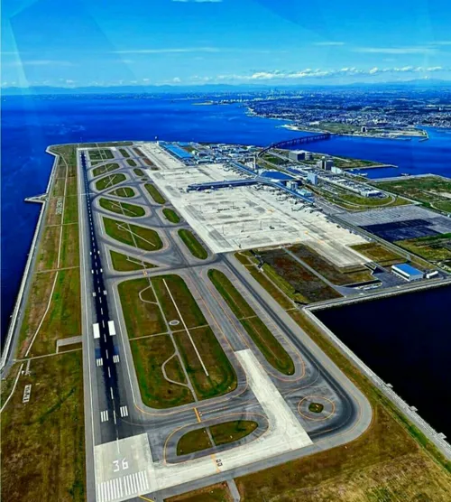 تصویری زیبا از فرودگاه بین المللی Chubu Centrair در ژاپن 