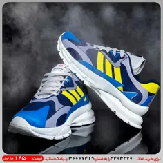کفش ورزشی Adidas مردانه زرد آبی مدل Tacha