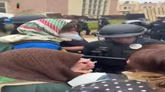 💠ویدئوی حمله پلیس آمریکا به دانشجویان حامی فلسطین در دانشگاه کالیفرنیا - آمریکا💠