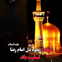 شهادت میوه دل امام رضا علیه السلام تسلیت باد