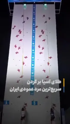  سریع ترین مرد عمودی ایران... 