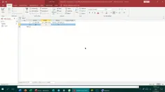 جلسه اول قسمت سوم  access  2019 درباره آشنایی با فیلد،رکو
