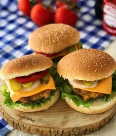 #برگر_مرغ 🍔 😋