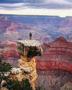 منظره ی فوق العاده ی پارک بین المللی Grand Canyon