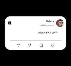 عکس از خودم بزارم