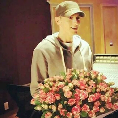 Eminem smiling!!