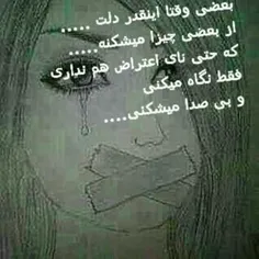 بی صدا میشکنی