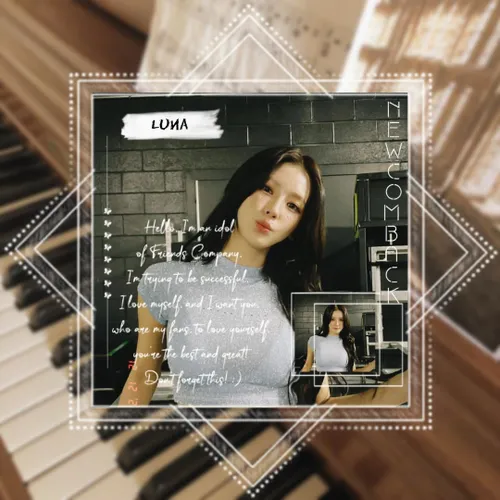 NEW SONG FROM IDOL LUNA