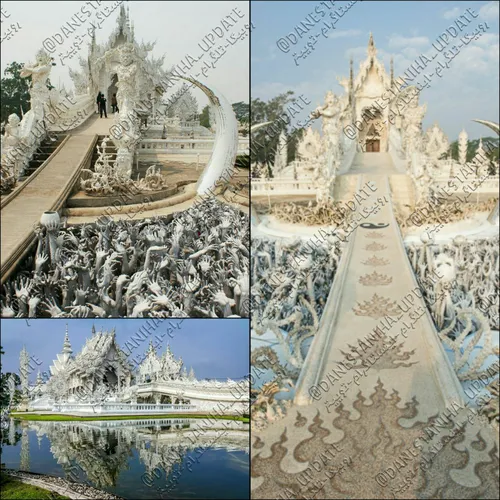معبد سفید (White Temple)، معبد مدرن بودایی در شمال تایلند