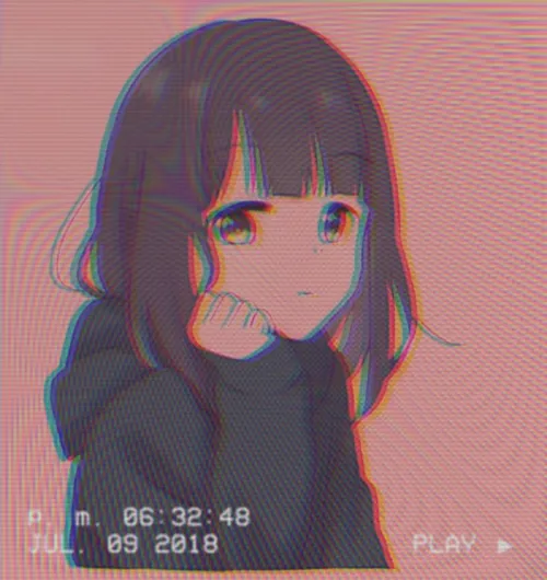 Anime profile sad Edit