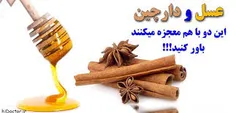     عسل و دارچین این دو باهم معجزه میکنند