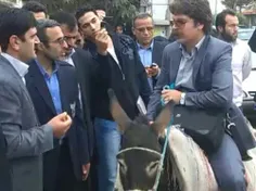اعتراض دانشجوی گیلانی به گران شدن بنزین و حضورش در دانشگا