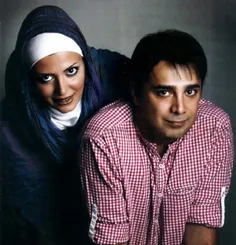 سپند امیرسلیمانی و همسرش