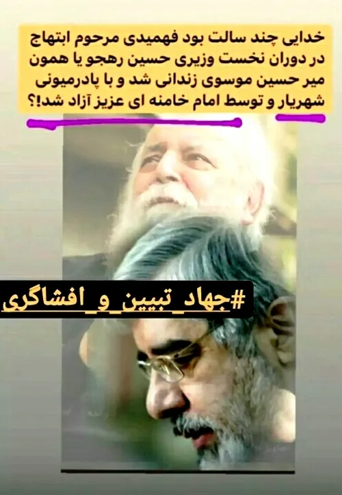 هوشنگ ابتهاج میرحسین موسوی فتنه سران فتنه امام خامنه ای ش