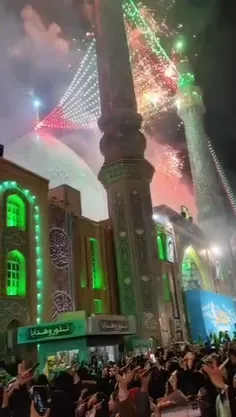 🎆✨️نور افشانی مسجد مقدس جمکران 🎉🎊