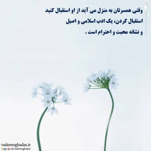 یکی از کارهایی که هم نشانه ادب و احترام و هم عامل زیاد شد