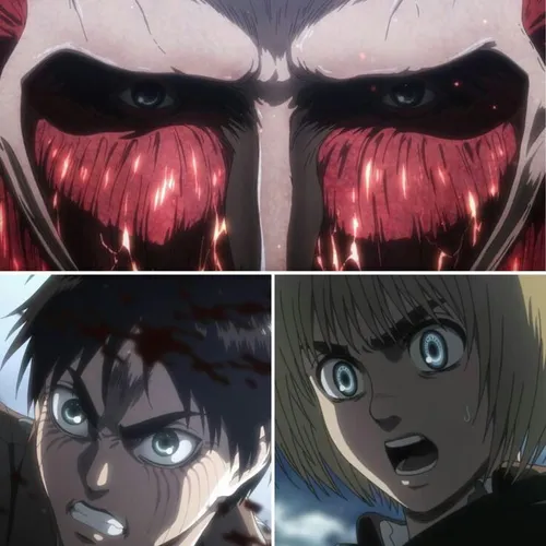 😮 💥 🔥 shingeki~Season 3 ep 17 Eren jaeger~ armin arlert a