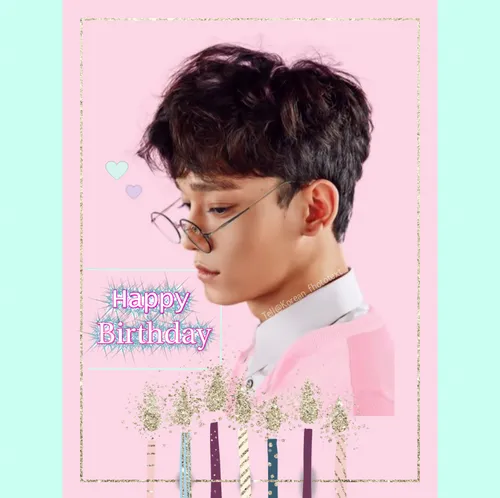 happy birthday Chen 🎉 🎊 🎊 🎈 🎈 🎂 🎁