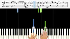 آموزش آهنگ starlight با پیانو از سوجون .{زیبا حقیقی} 
