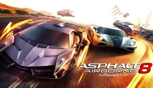 دانلود بازی اتومبیل رانی بسیار جذاب Asphalt 8 Airborne بر