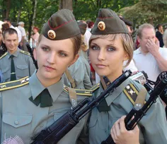 دختران ارتش روسیه