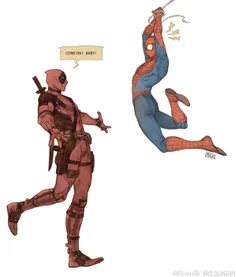 #Yaoii #Spider_man #Deadpool #Marvel_comics  #Lovely