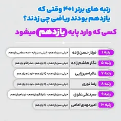 رتبه های برتر ۱۴۰۱ وقتی که یازدهم بودند ریاضی چی زدند؟ 🧐