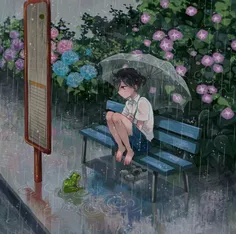 گاهی باران همه ی دغدغه اش باغچه نیست...گاهی از غصه تنها ش
