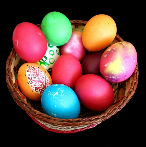 مدل تخم مرغ رنگی رنگارنگ عید بهار هفت سین سه شنبه سال۹۷ س