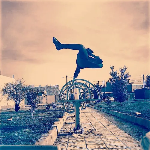 اوج هیجان یعنی parkour