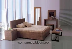 یه اتاق خواب ساده،زیبا و شیک...