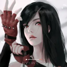 #anime #girl #black_hair #black #dark #خفن #جذاب